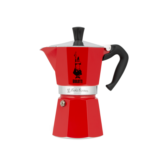 Bialetti Moka Express Kırmızı 6 Cup